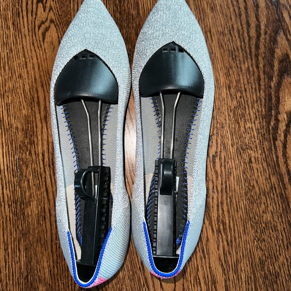 Rothys Unicorn!!! Iridescent points.